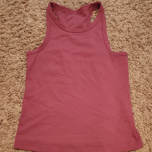 lululemon athletica Tops - Lululemon Women's Sleeveless Pink Racerback Tank Top
